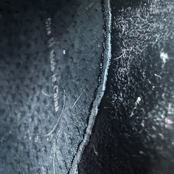 Dolce Vita Grey Velvet Lace-Up Ankle Boots Block Heel & Side Zipper Size 8.5 - Picture 2 of 8